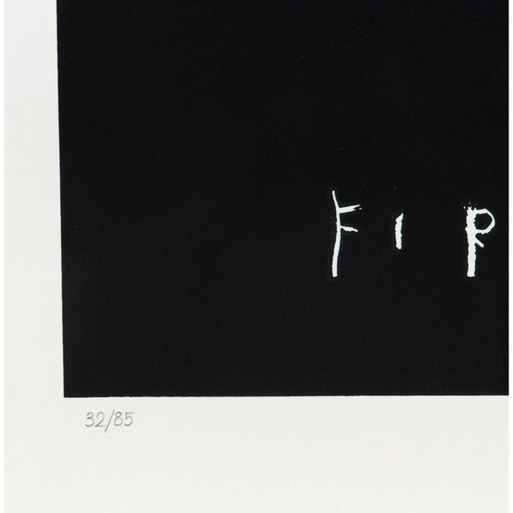 The Offs First Record Album Art by Jean-Michel Basquiat Silkscreen LE of 85 - Picture 2 of 4